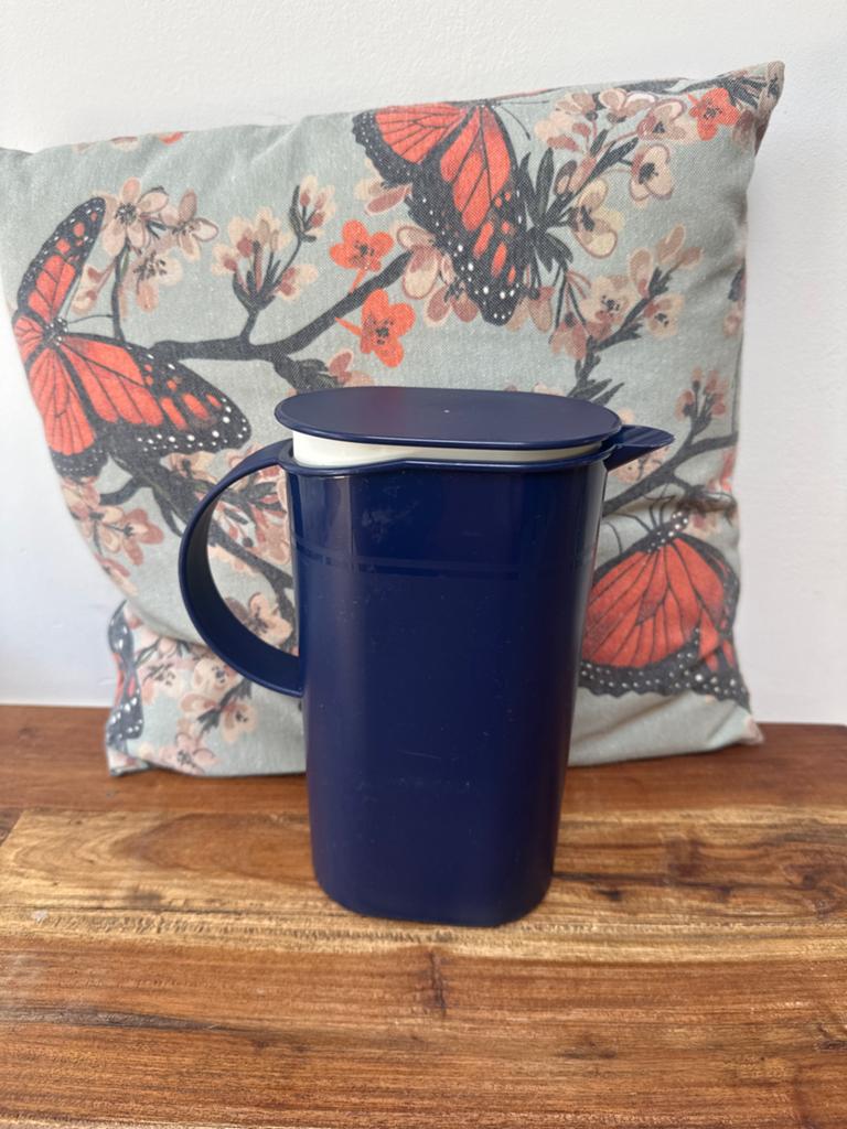 Tupperware limonade water kan, Ophalen of Verzenden, Blauw, Beker of Kan