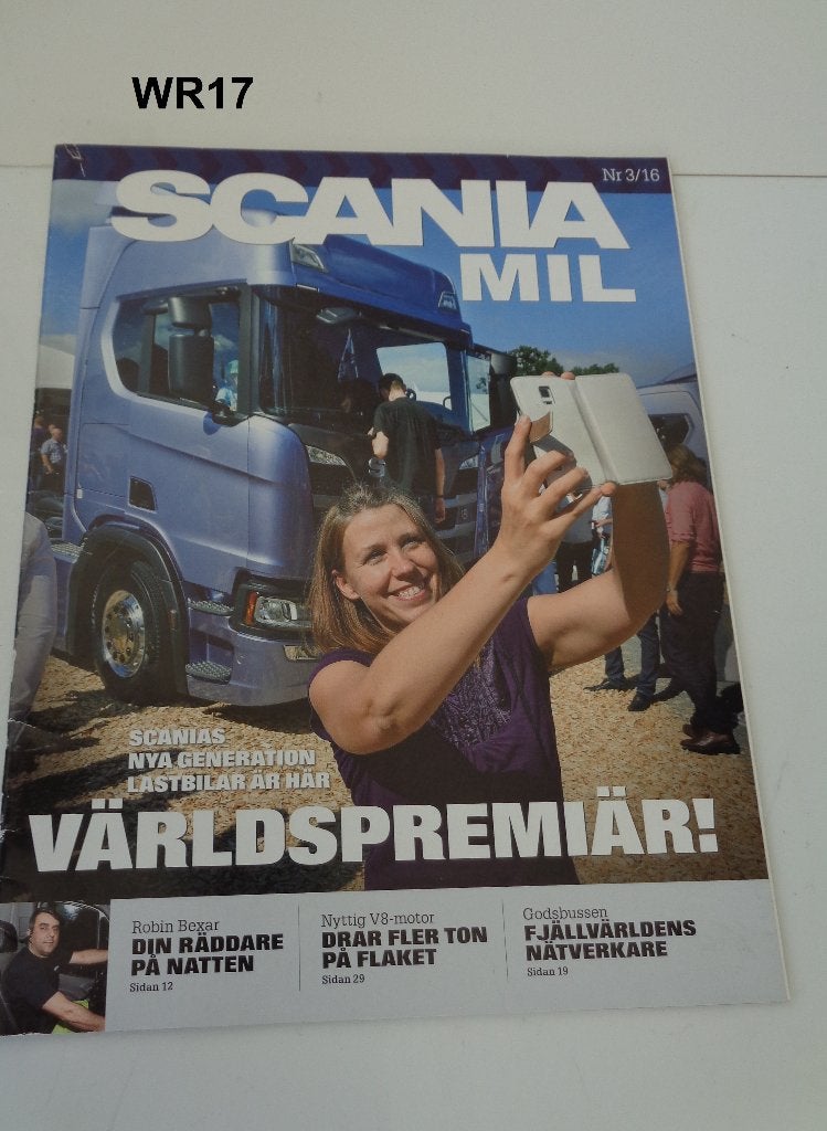zweeds scania brochure, Ophalen of Verzenden, Zo goed als nieuw, Overige merken