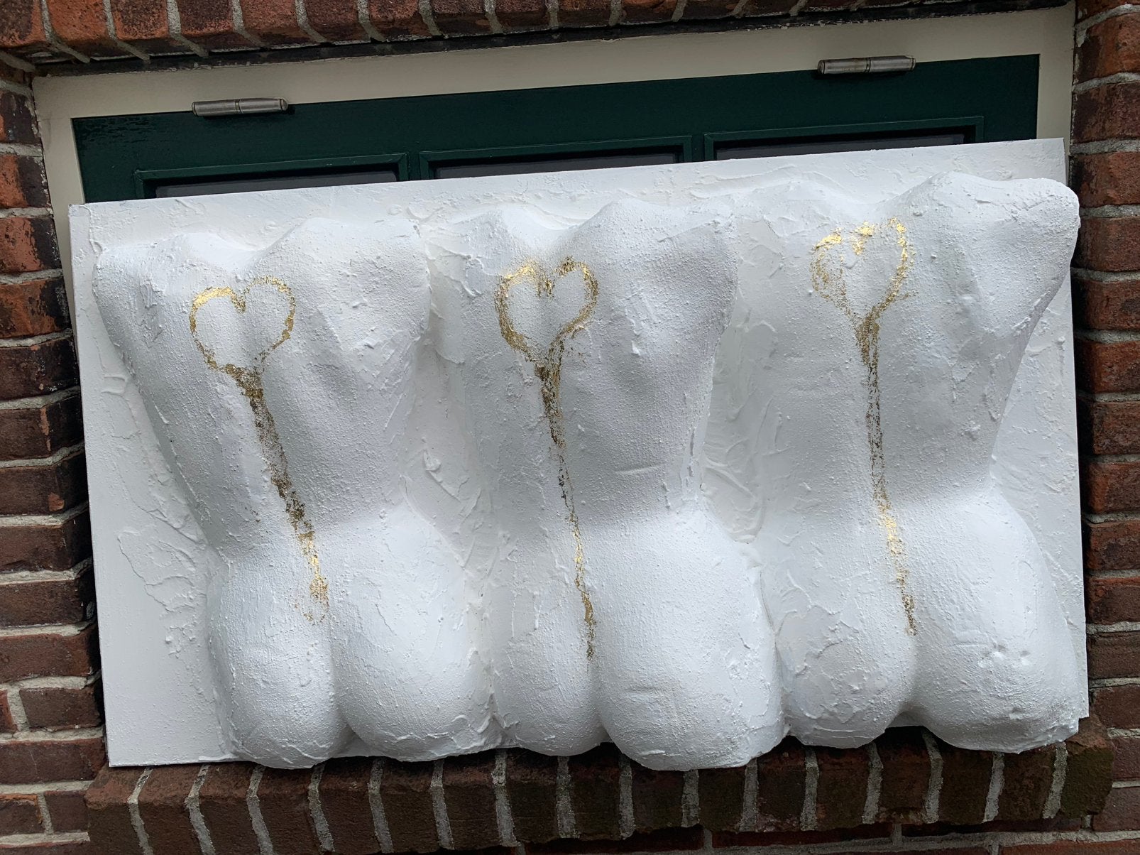 Wand decoratie, Ophalen, Wandsculptuur, 60 cm, Nieuw