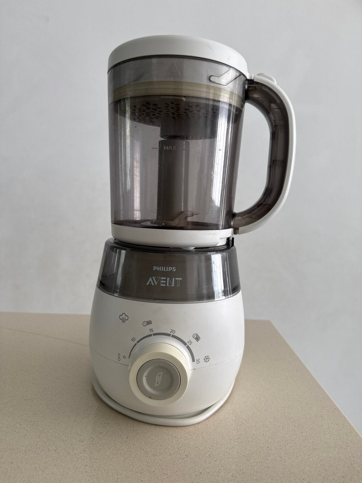 Philips Avent 4-in-1 Babyvoedingmaker Stomer Blender, 1 tot 2 liter, Ophalen of Verzenden, Gebruikt, 1 snelheid