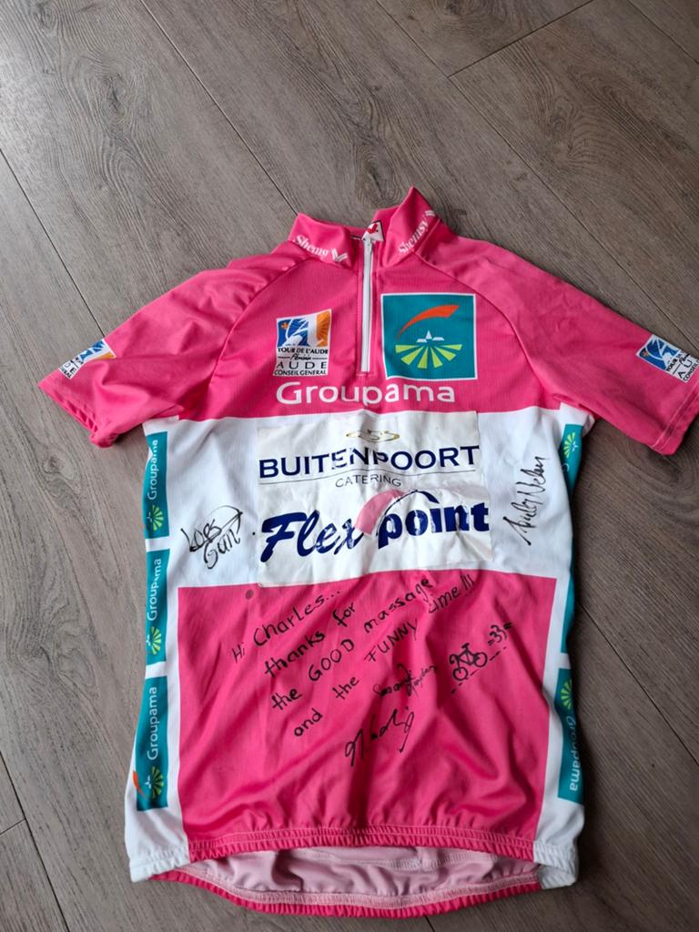 Groupama trui  tour de l aude maat s, Ophalen of Verzenden, Bovenkleding