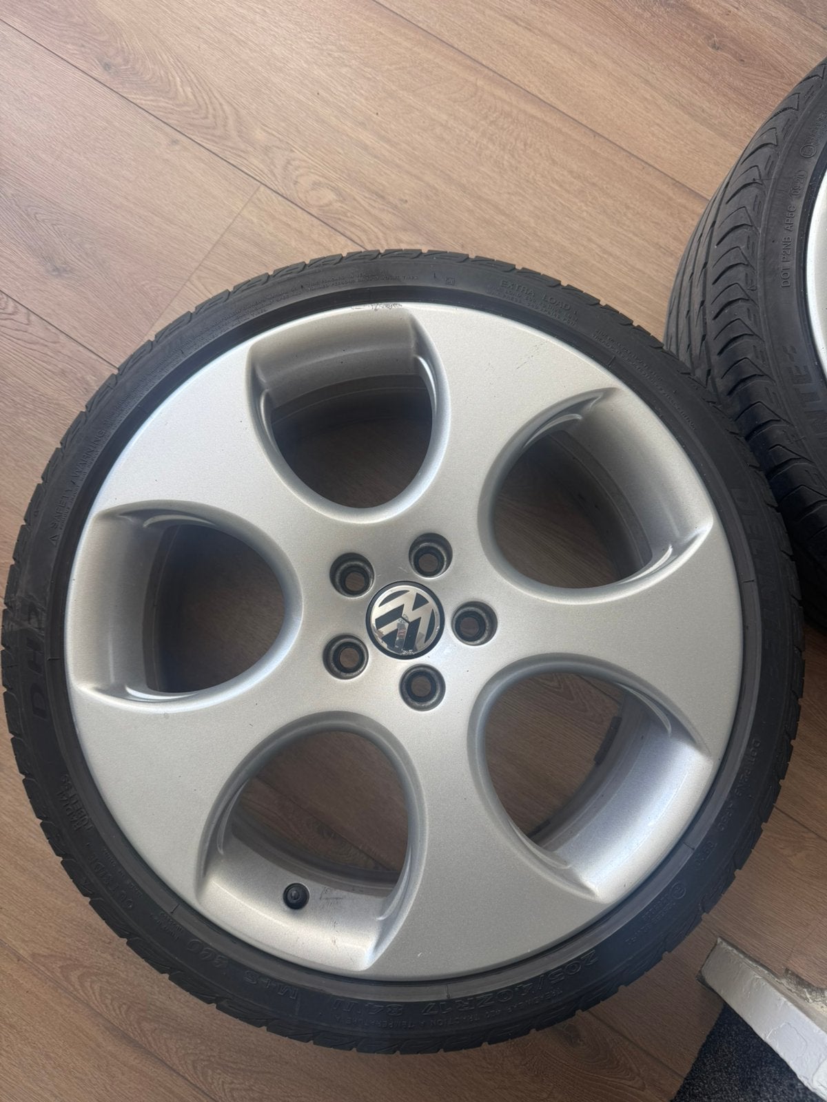 Originele VW Velgen 17 Inch, Auto diversen, Wieldoppen, Ophalen, Gebruikt