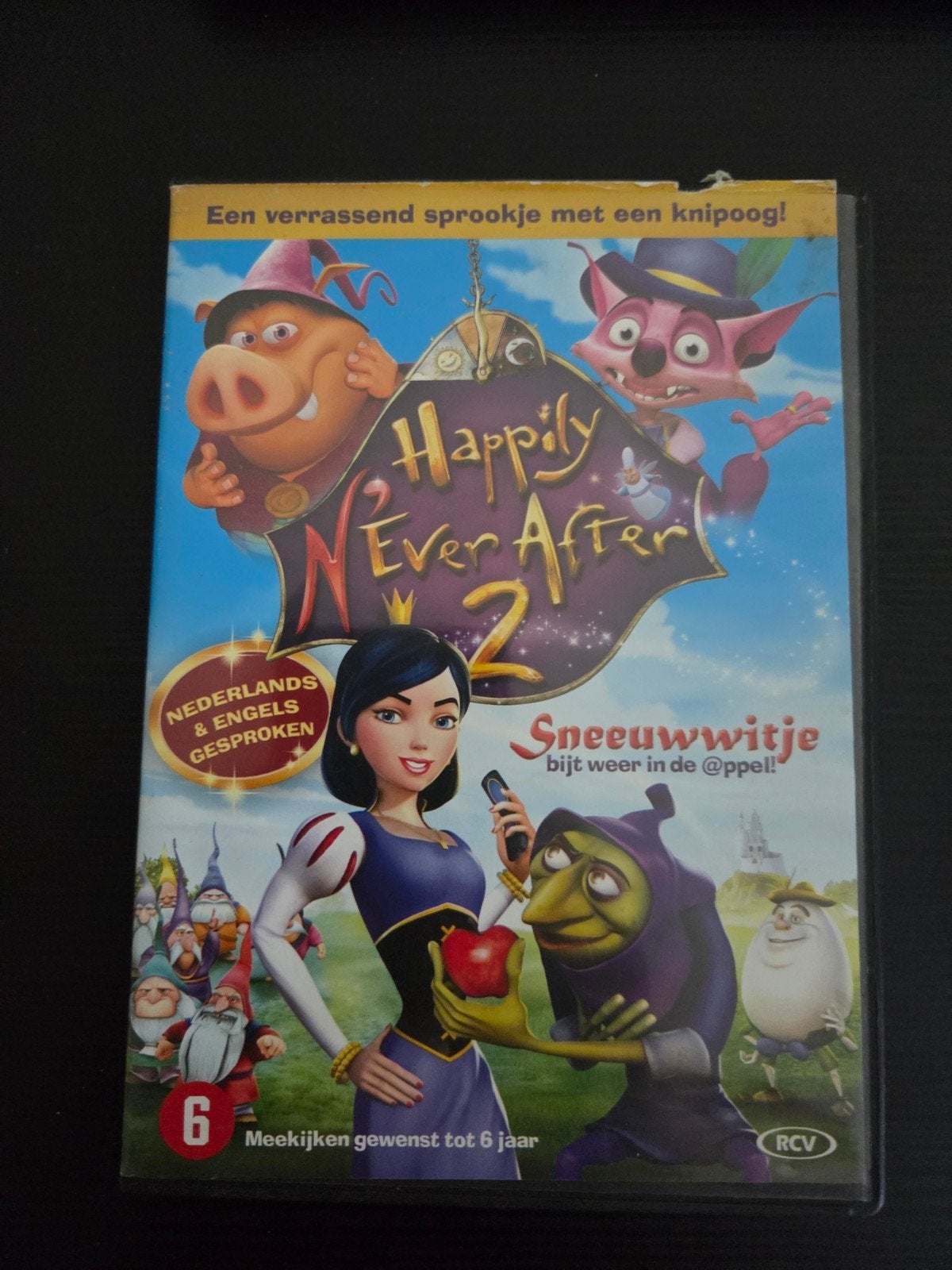 Happily N'Ever After 2 DVD - Nederlands & Engels gesproken, Ophalen, Gebruikt, Alle leeftijden, Sprookjes