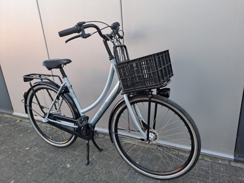 28 inch Cortina(U1) dames fiets met 3 versnellingen/50cm, Ophalen, 47 tot 50 cm, Versnellingen, Zo goed als nieuw
