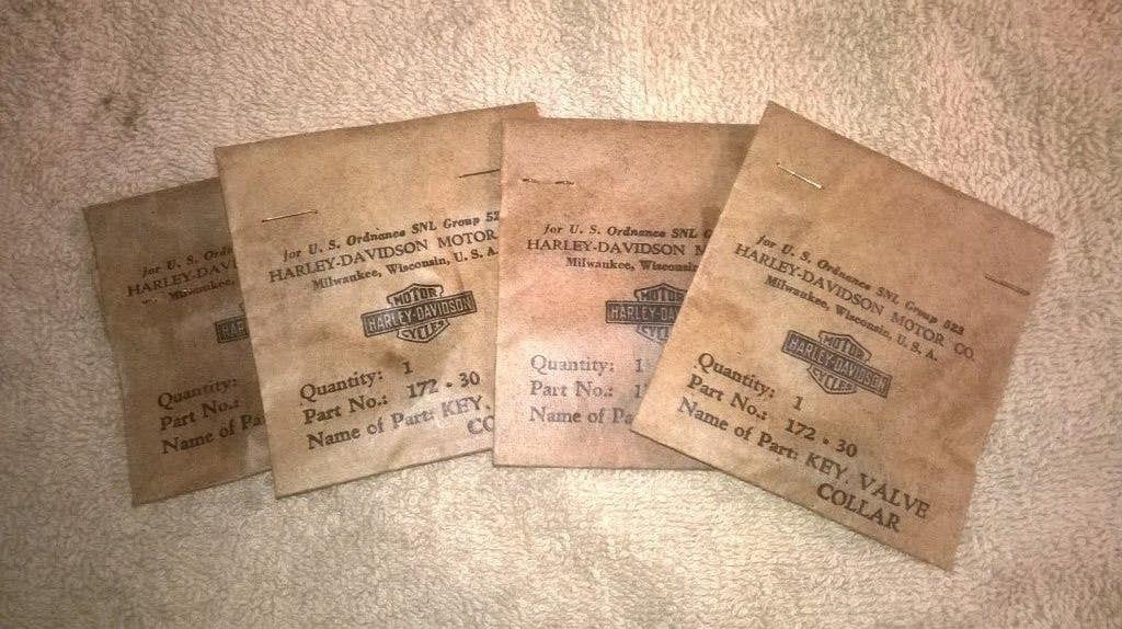 nos valve collars wla wlc wl ww2 flathead, Motoren, Ophalen of Verzenden, Nieuw