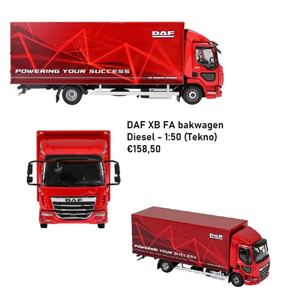 daf xb bakwagen, Ophalen of Verzenden, Nieuw, Bus of Vrachtwagen, Lion Toys
