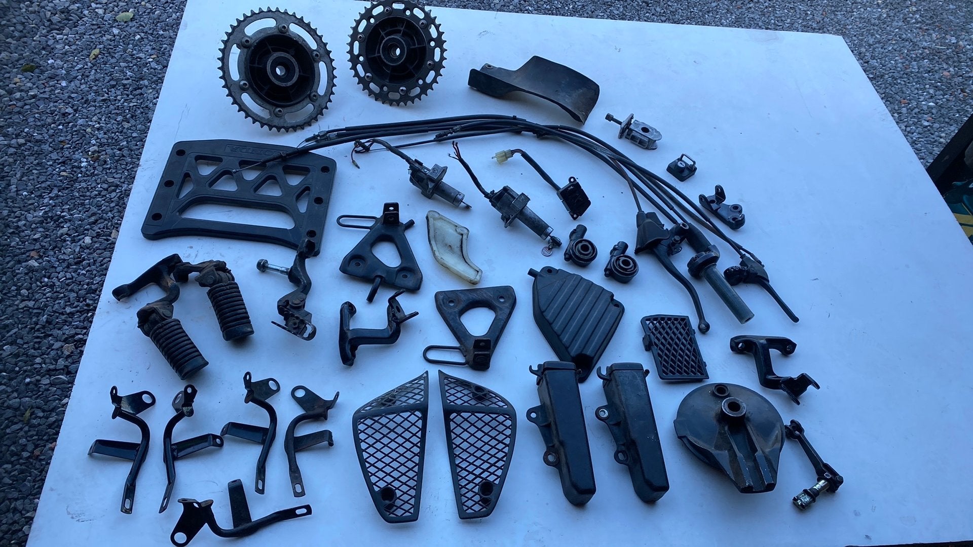 Div honda xl 600 lm rm nx650 onderdelen, Ophalen