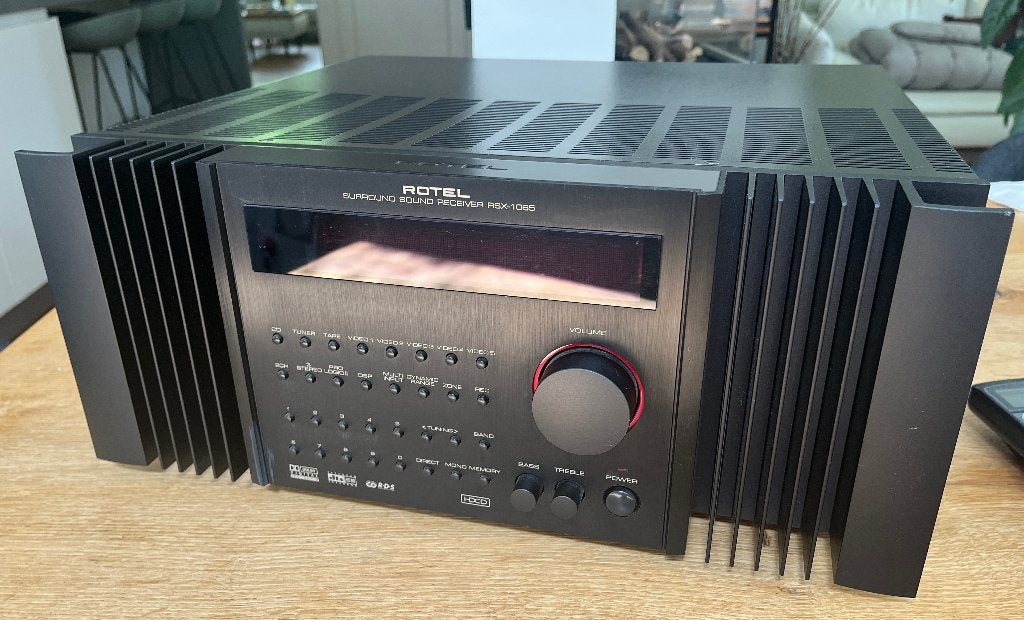 Rotel receiver RSX-1065, Gebruikt, 60 tot 120 watt, Ophalen, Overige merken