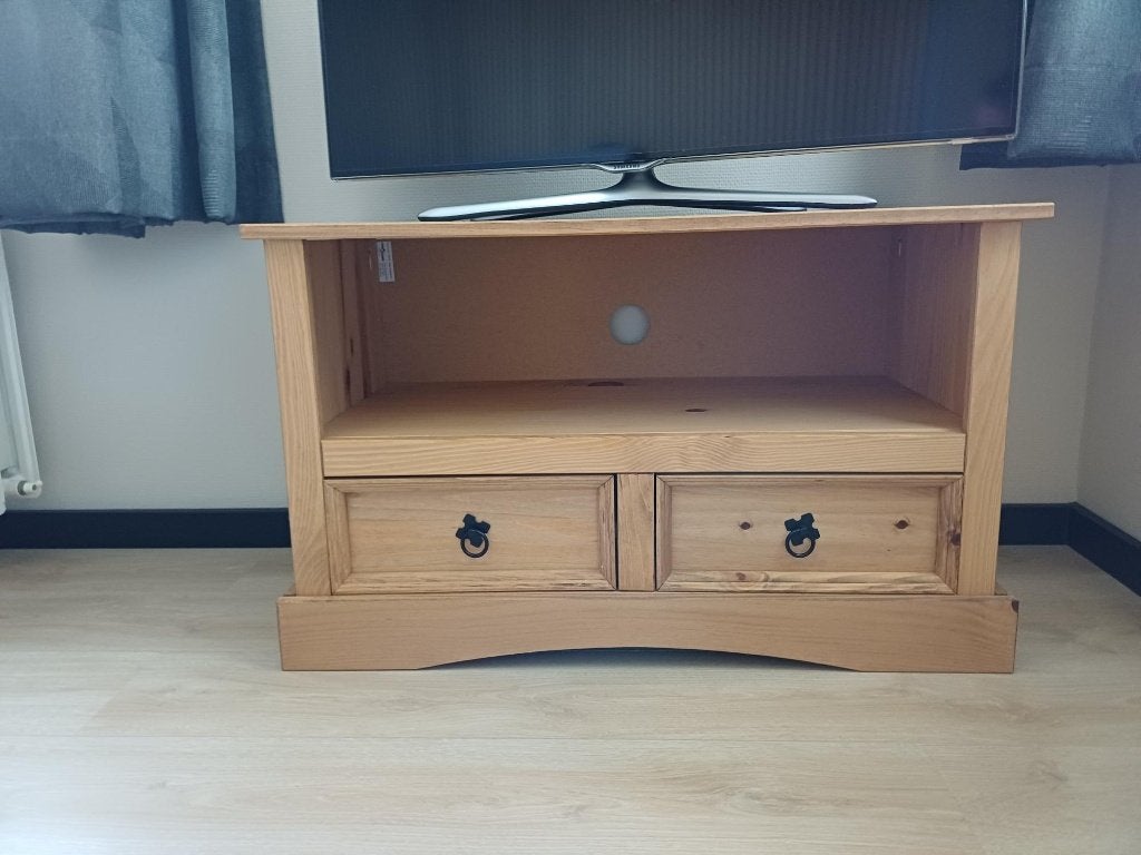 TV-meubel klein, Ophalen, Gebruikt, 50 tot 100 cm, Minder dan 100 cm