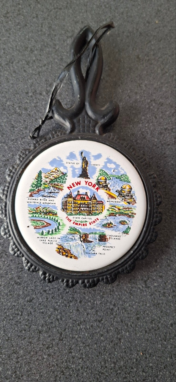 Vintage New York wanddecoratie Pilkington England, Ophalen of Verzenden
