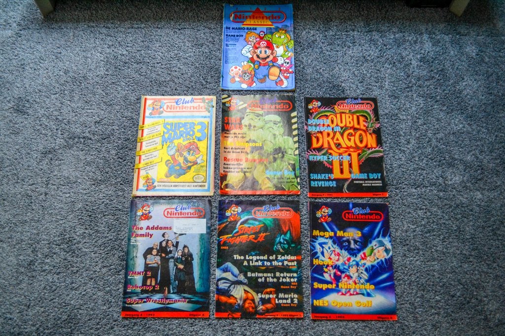 Te koop: diverse Club Nintendo's jaren '90, Ophalen of Verzenden, Zo goed als nieuw, Overige typen