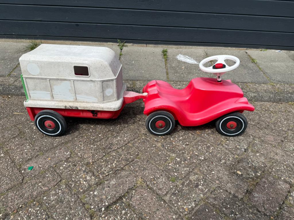 Big loopauto met trailer, Ophalen, Gebruikt