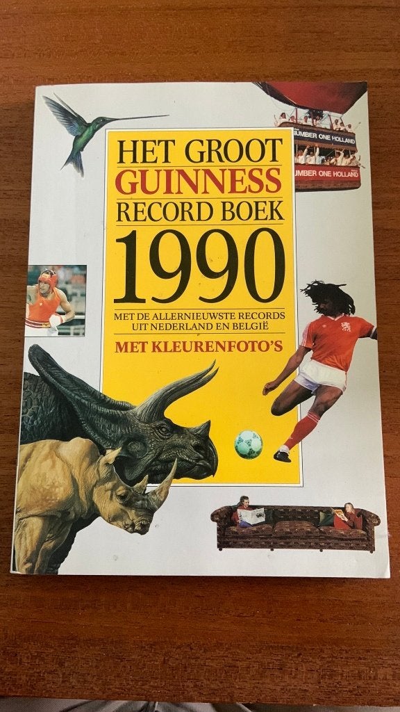 Het groot guinness record boek 1990, Ophalen of Verzenden, Gelezen, Overige onderwerpen