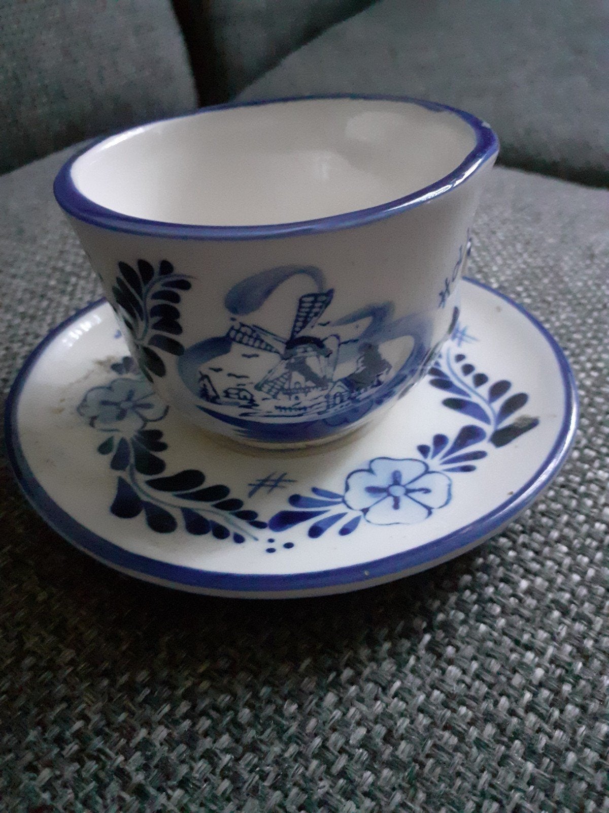 Delft blauw thee/ koffie kopje.., Ophalen of Verzenden