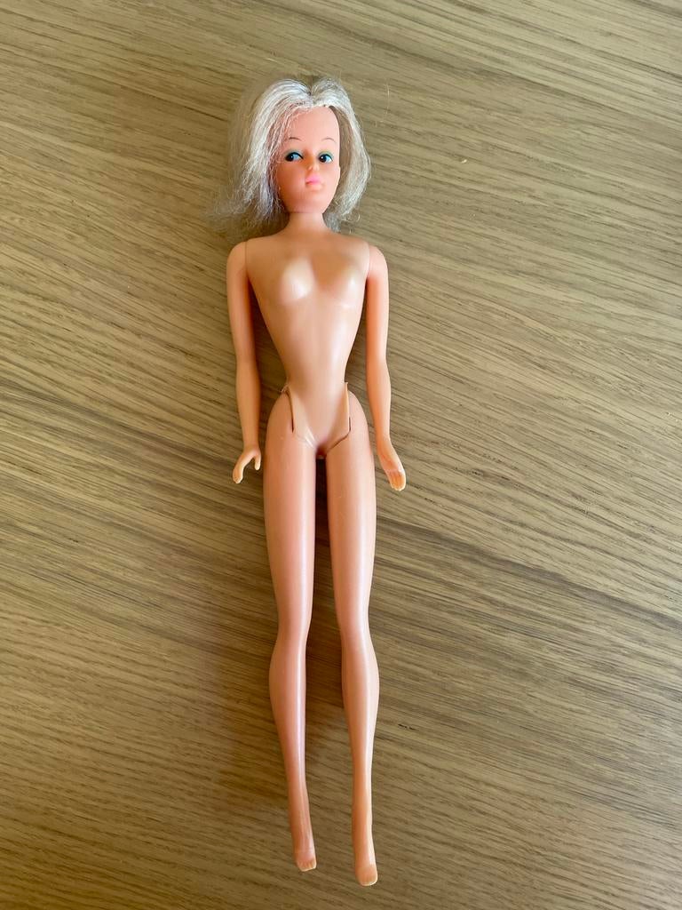 Vintage Barbie pop 1966 Mattel Korea, Ophalen of Verzenden, Gebruikt, Barbie