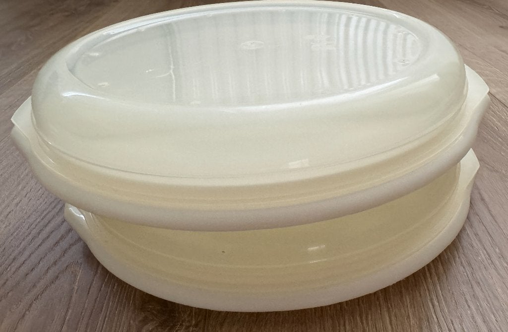 magnetron schaal | bord | 3 vals met deksel, Ophalen, Schaal