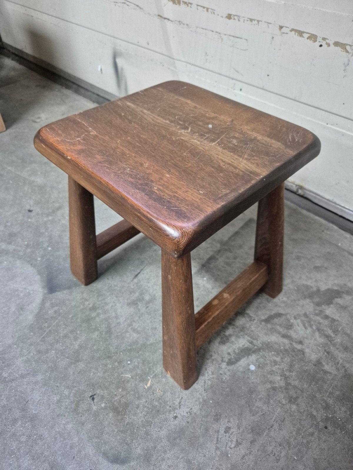 Vintage krukje brutalisme, Huis en Inrichting, Ophalen, Gebruikt, 50 tot 100 cm, Rond