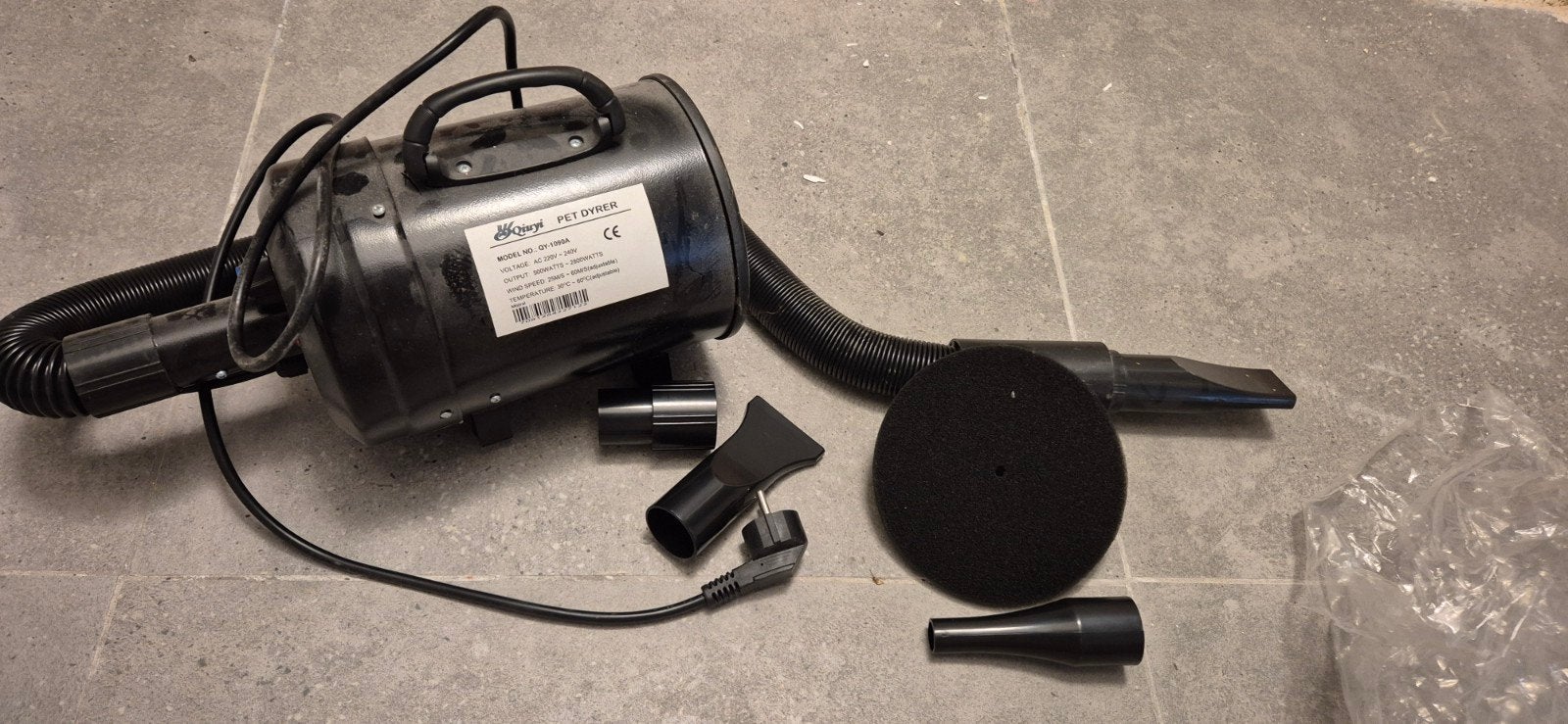 pet dryer - (honden) fohn, Dieren en Toebehoren, Ophalen, Gebruikt