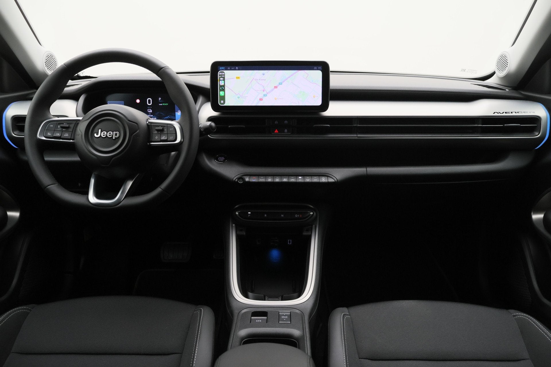 Jeep Avenger Summit 54 kWh Camera, Apple Carplay, LED, ACC,, Auto's, Gebruikt, 156 pk, Leder en Stof, Origineel Nederlands