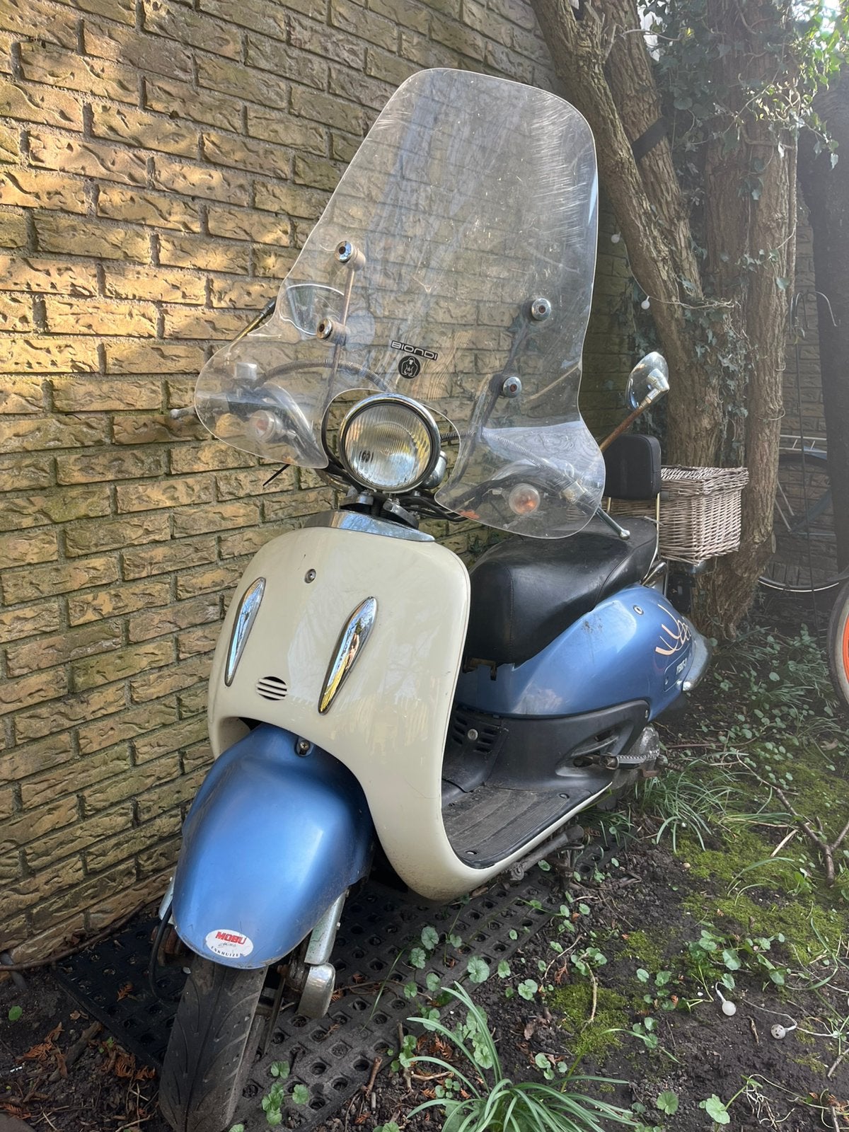 Retro scooter, Ophalen, Zo goed als nieuw, Benzine, Overige merken