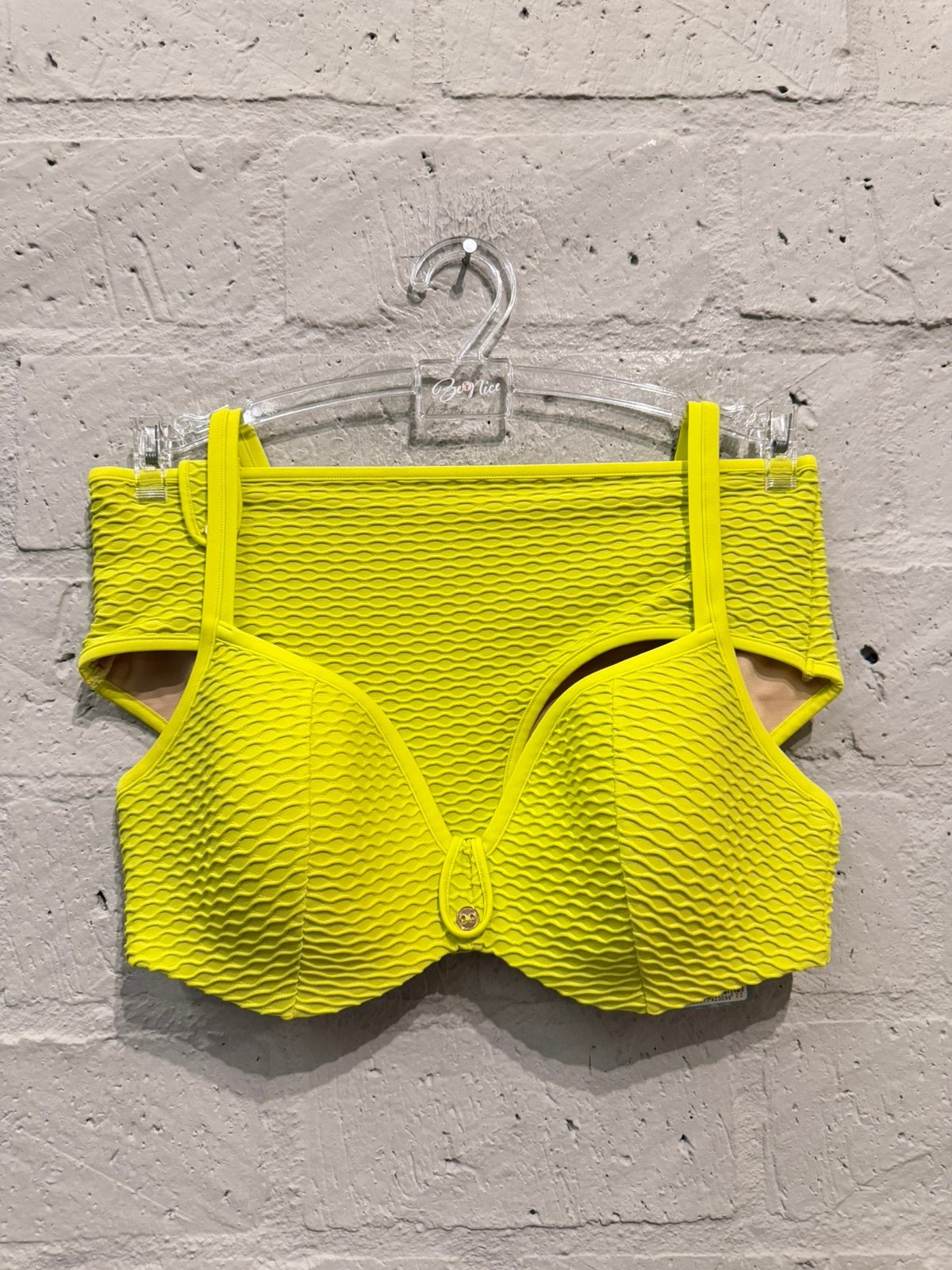 Marie Jo bikini 40/ 80D slip 38 NIEUW!! Nu €45, Ophalen of Verzenden, Nieuw, Geel, Bikini