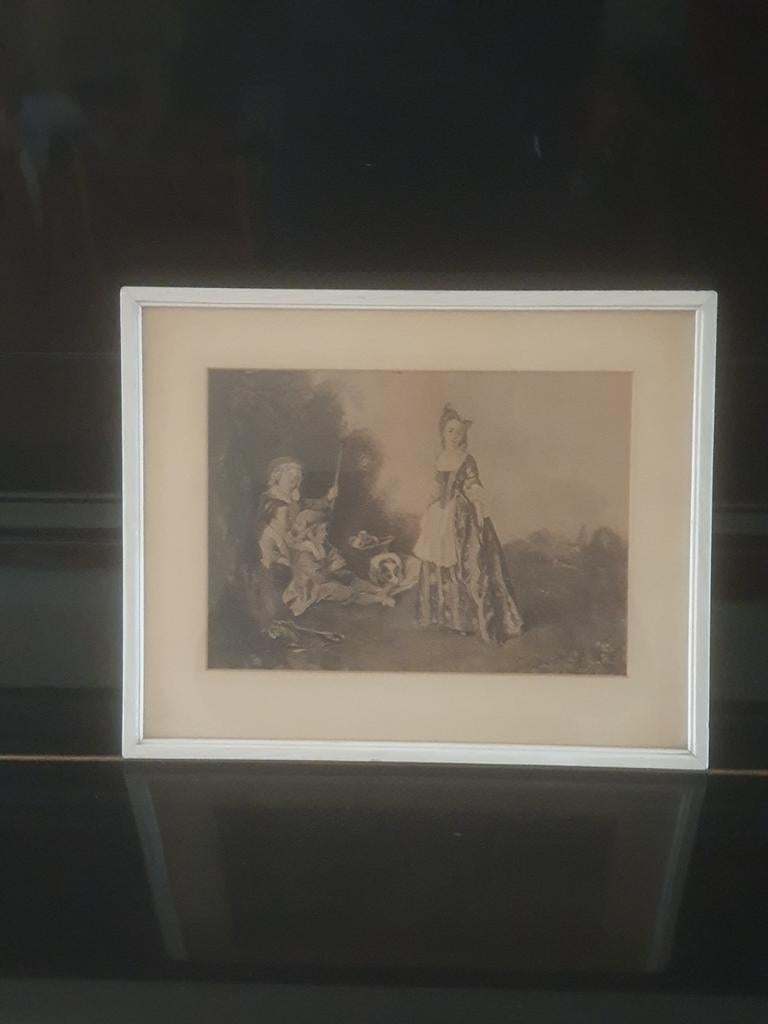 Gravure de dans Léon, Edouard Henri   (Parijs, 10–11–1873), Antiek en Kunst, Ophalen