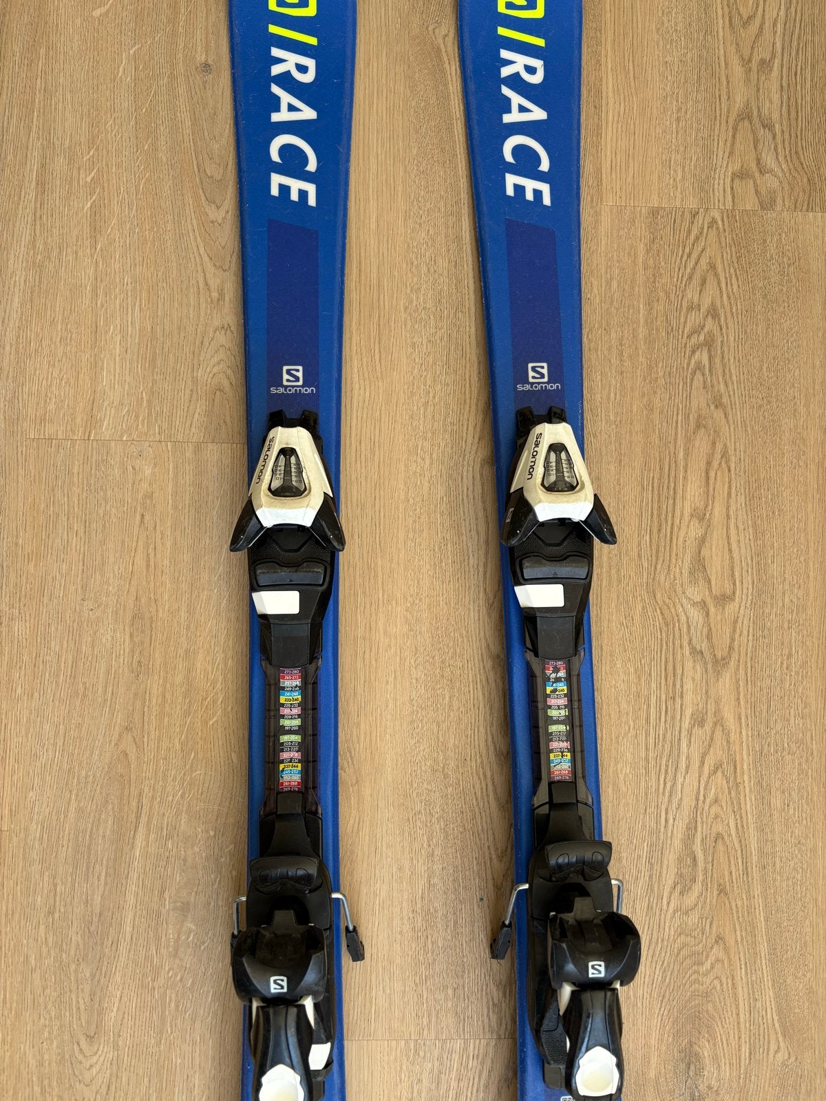 Salomon Race JR 110 Ski's - kinderski 110cm, Gebruikt, 100 tot 140 cm, Skiën, Ski's