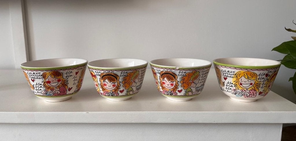 Blond Amsterdam 3 onbeschadigde bakjes, Huis en Inrichting, Keuken | Servies, Ophalen, Zo goed als nieuw, Kom(men), Overige stijlen