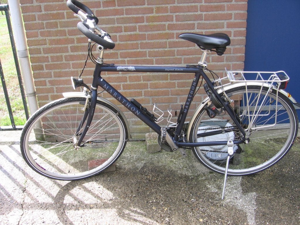 Sparta marathon alu fiets, Ophalen, Sparta, Gebruikt, Velgrem