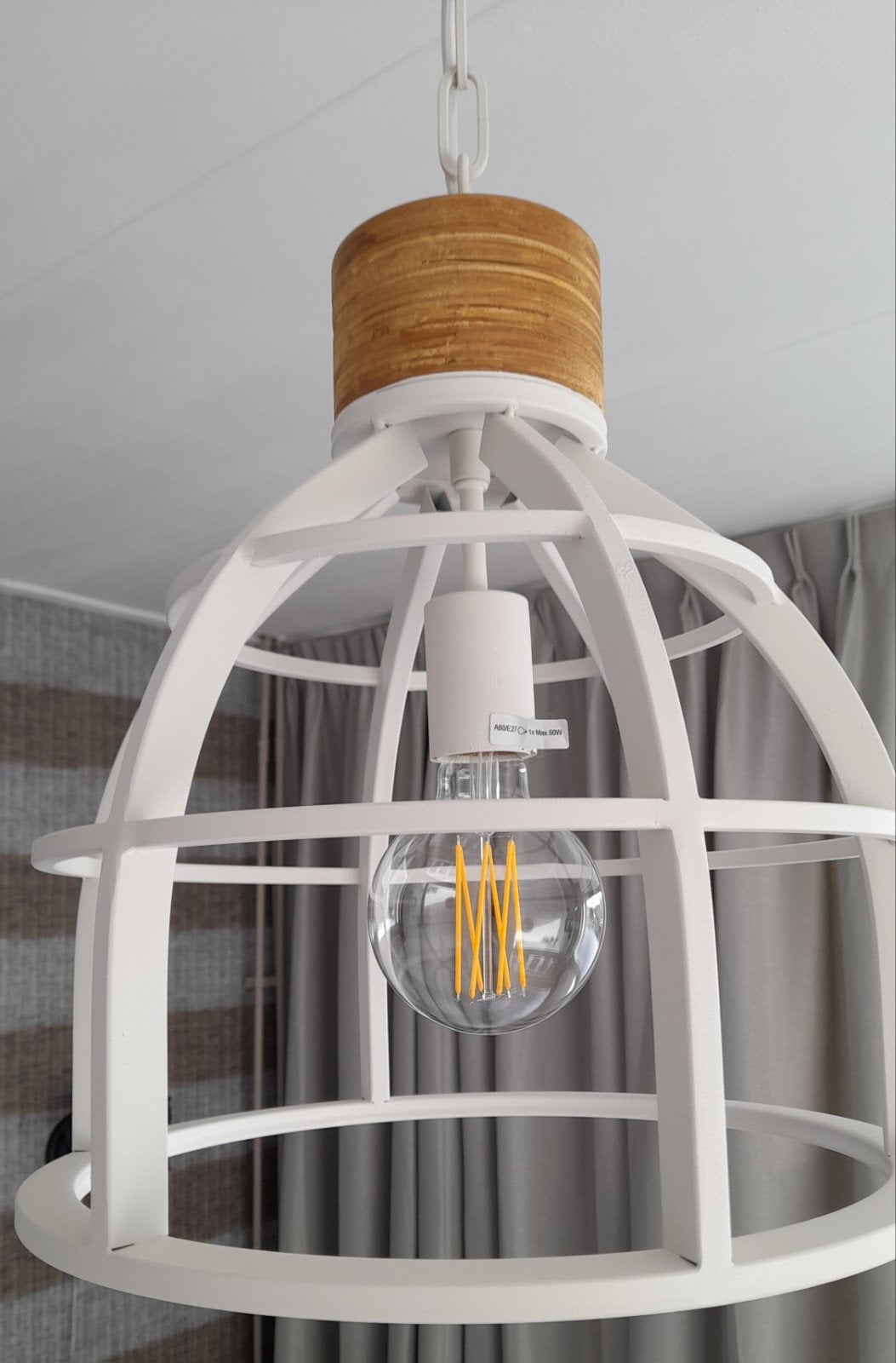 stoere matrix hanglamp, Huis en Inrichting, Lampen | Hanglampen, Ophalen of Verzenden