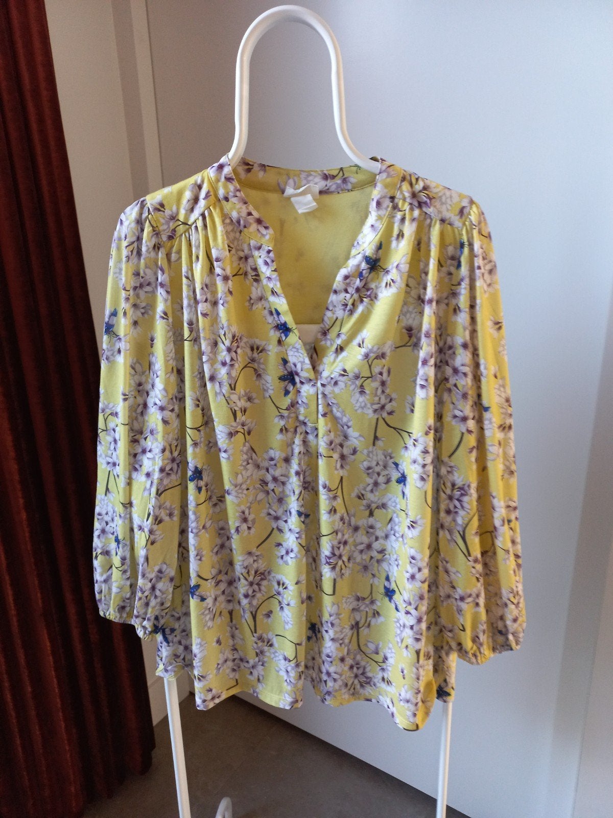 Zgan tricot bloesje maat L, Anna Glover H&M, limited edition, Ophalen of Verzenden, Zo goed als nieuw, Maat 38/40 (M)