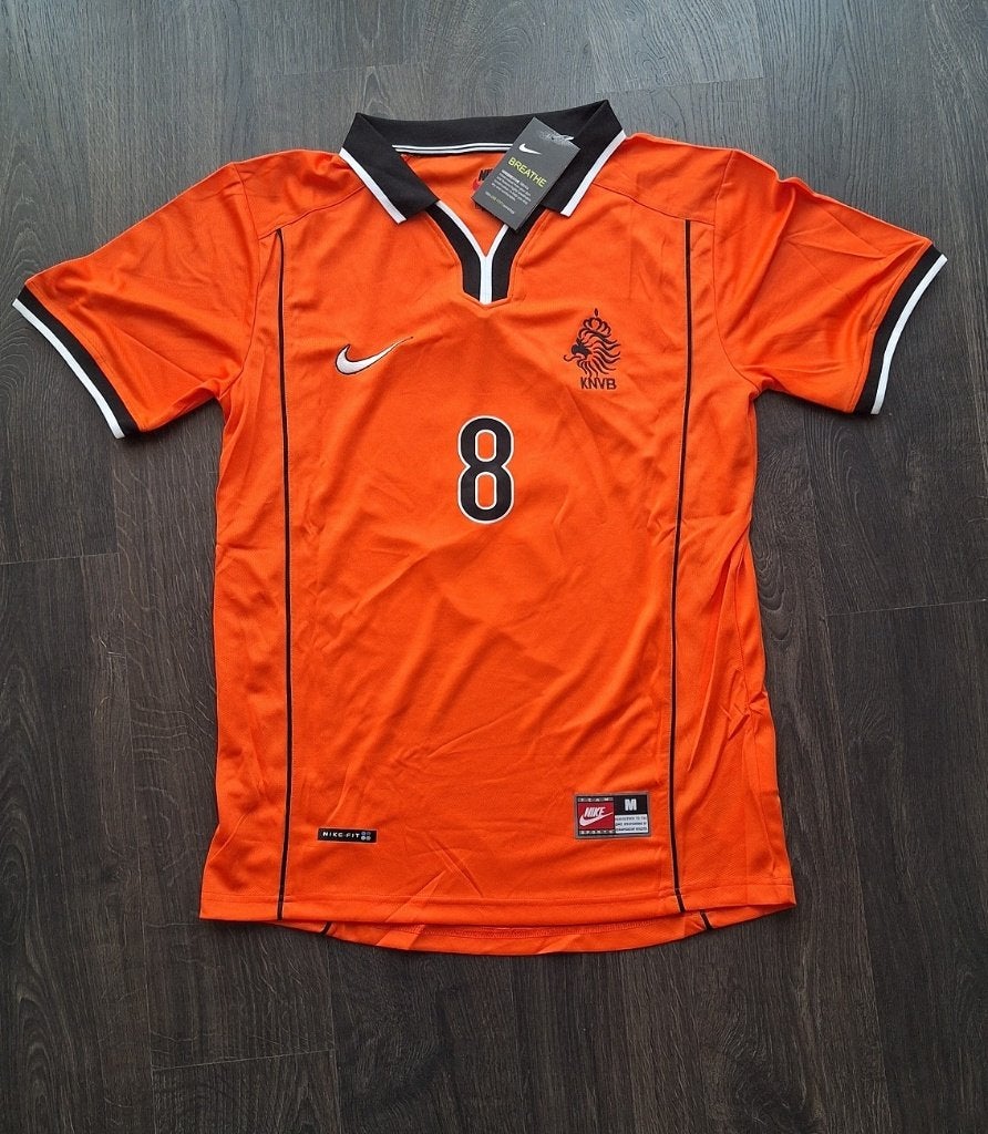 Nederlands elftal shirt 1998 Bergkamp maat M (nieuw), Maat M, Ophalen of Verzenden, Nieuw, Shirt