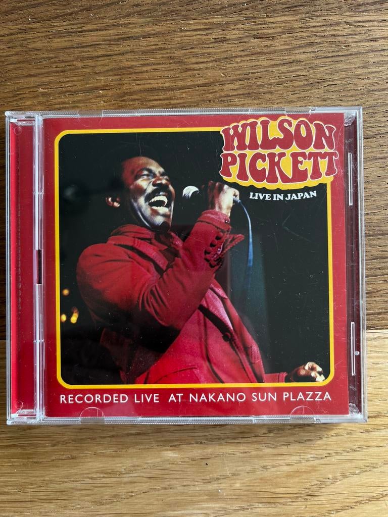 Wilson Pickett, live in Japan (dubbel cd), Ophalen of Verzenden, Zo goed als nieuw