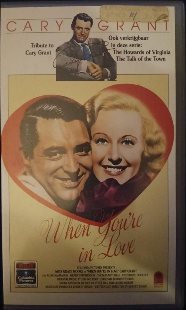 When You're In Love vhs, Cd's en Dvd's, VHS | Film, Alle leeftijden, Ophalen of Verzenden, Zo goed als nieuw, Komedie