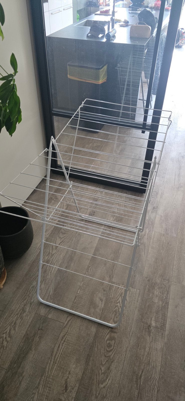 2 verschillende wasrekken te koop – keuze uit 2 modellen, Ophalen, Gebruikt, Wasrek