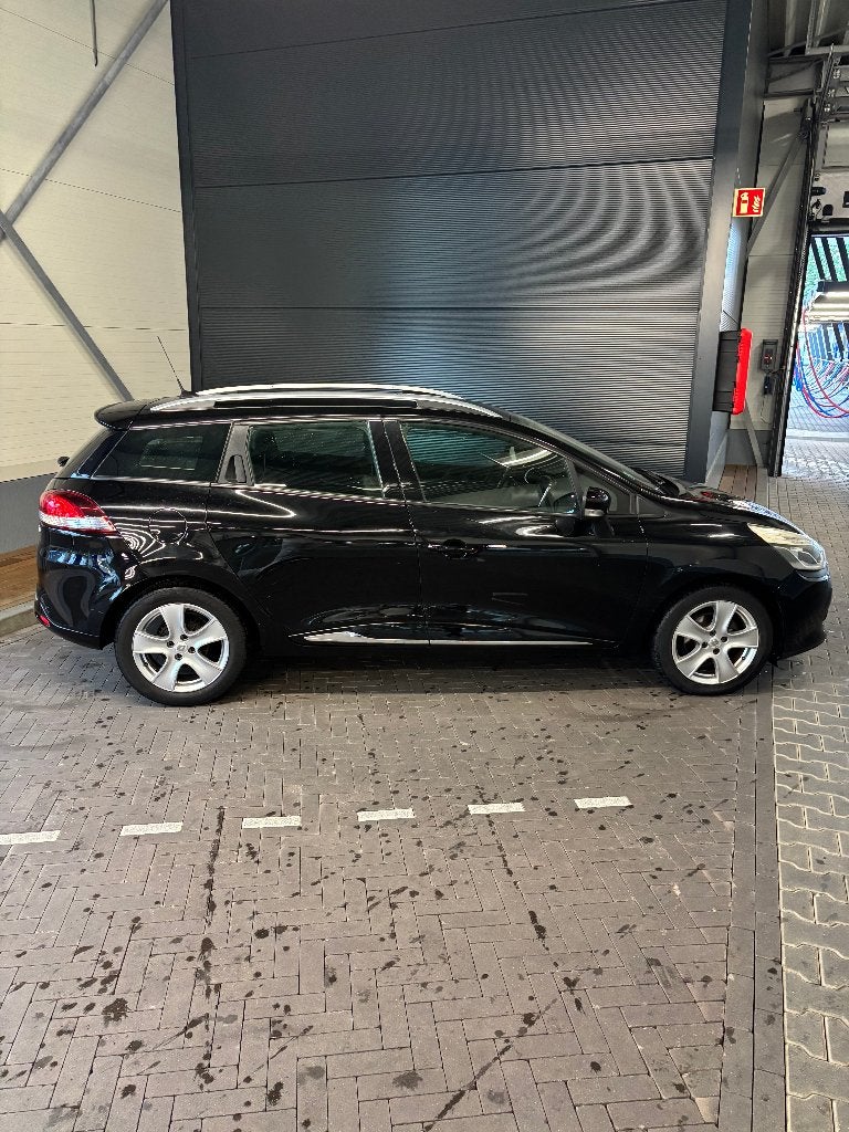 Renault Clio 0.9 TCE 90 Estate 2013 Zwart, Auto's, Voorwielaandrijving, 898 cc, Zwart, Zwart