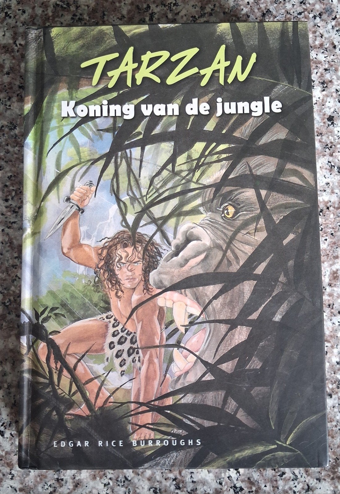 E.R. Burroughs - Koning van de jungle, Ophalen of Verzenden, Zo goed als nieuw, E.R. Burroughs