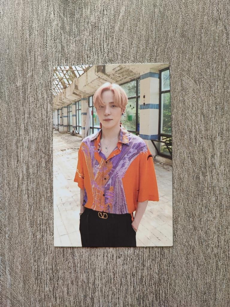 Ateez Yunho photocard Zero Fever part 1, Ophalen of Verzenden, Zo goed als nieuw, Losse kaart