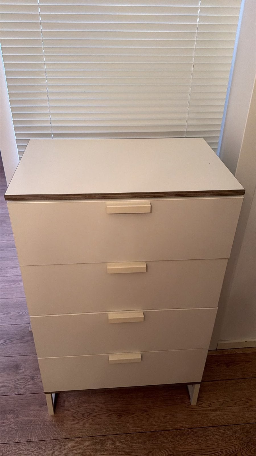 Ladekast wit, Huis en Inrichting, Ophalen, Nieuw, 50 tot 100 cm, 3 of 4 laden