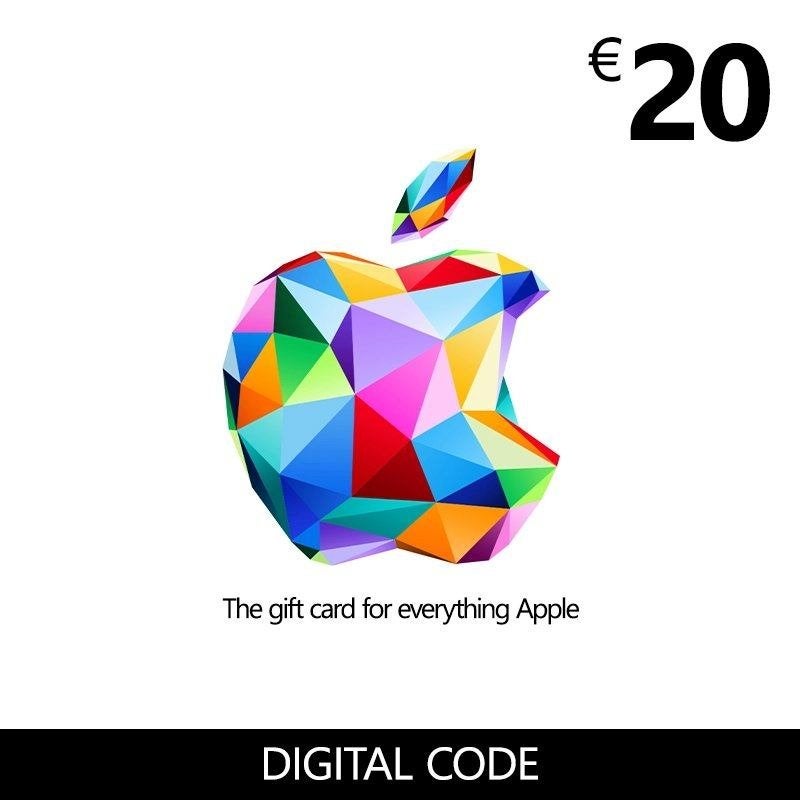 Apple Store Gift Card Voucher €20, Tickets en Kaartjes, Eén persoon, Cadeaubon