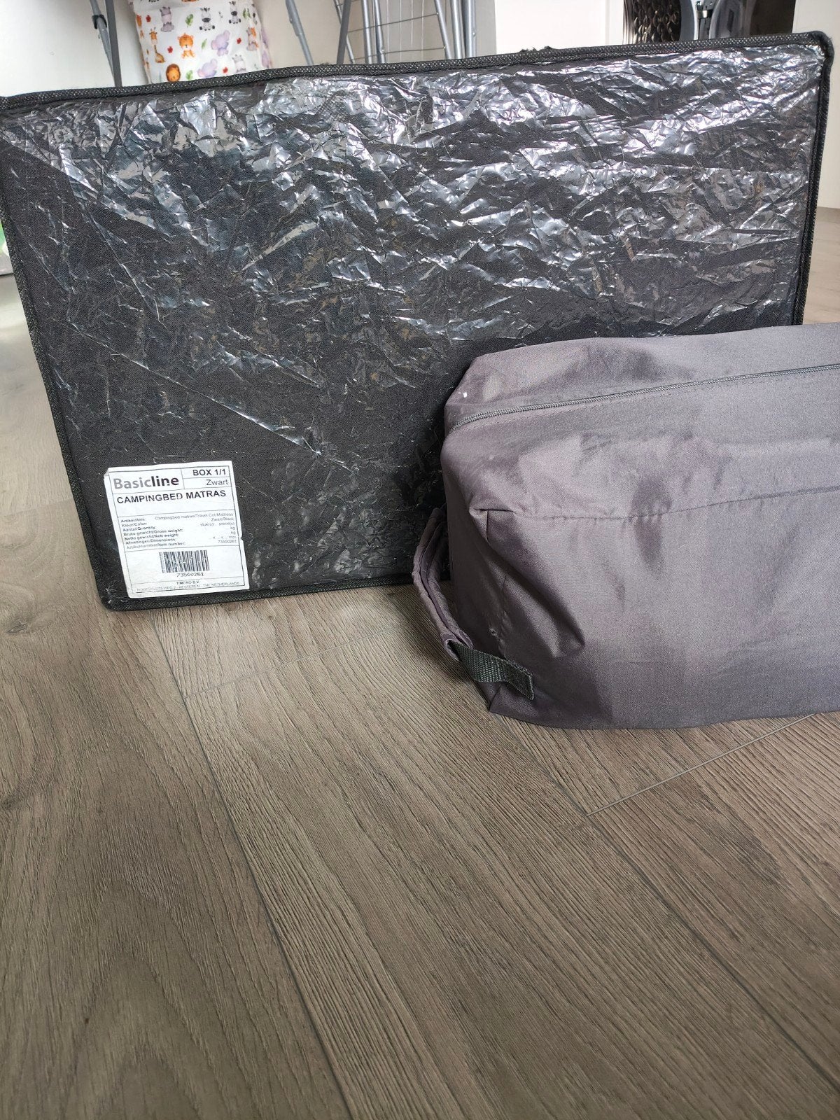 campingbedje, Ophalen, Gebruikt