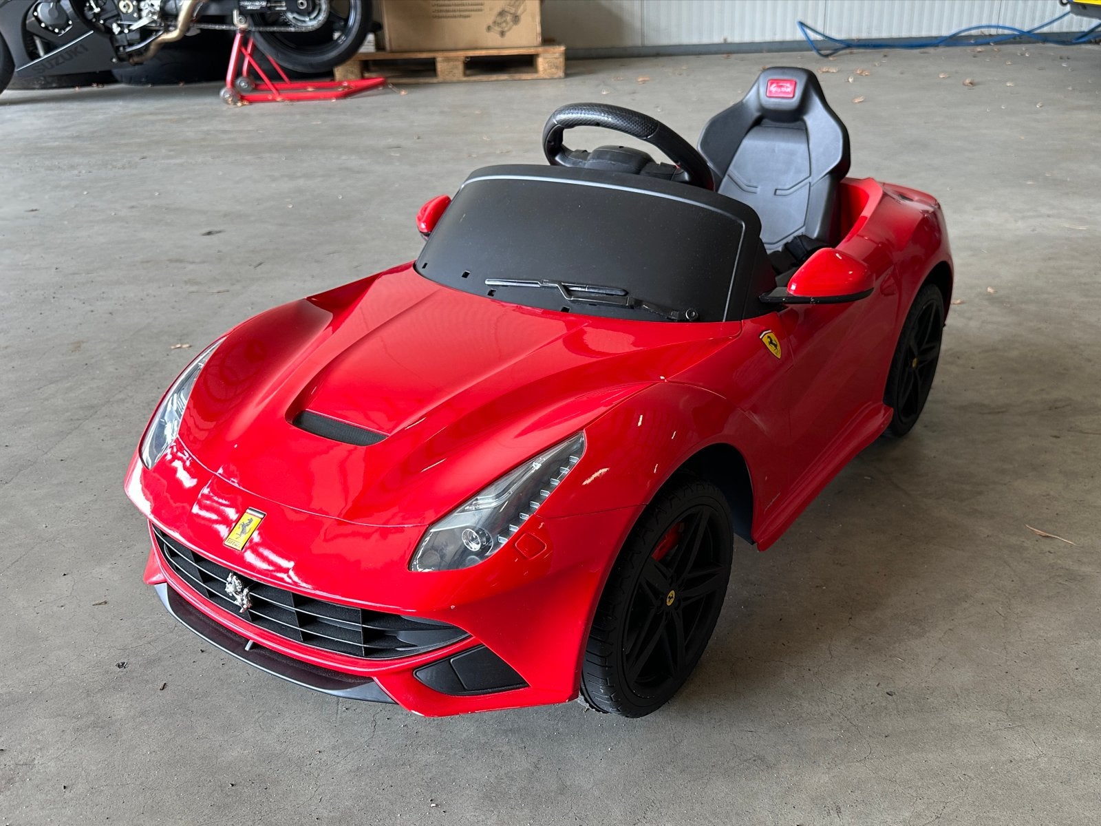 Elektrische Ferrari F12 Berlinetta, Kinderen en Baby's, Ophalen, Gebruikt, Overige typen