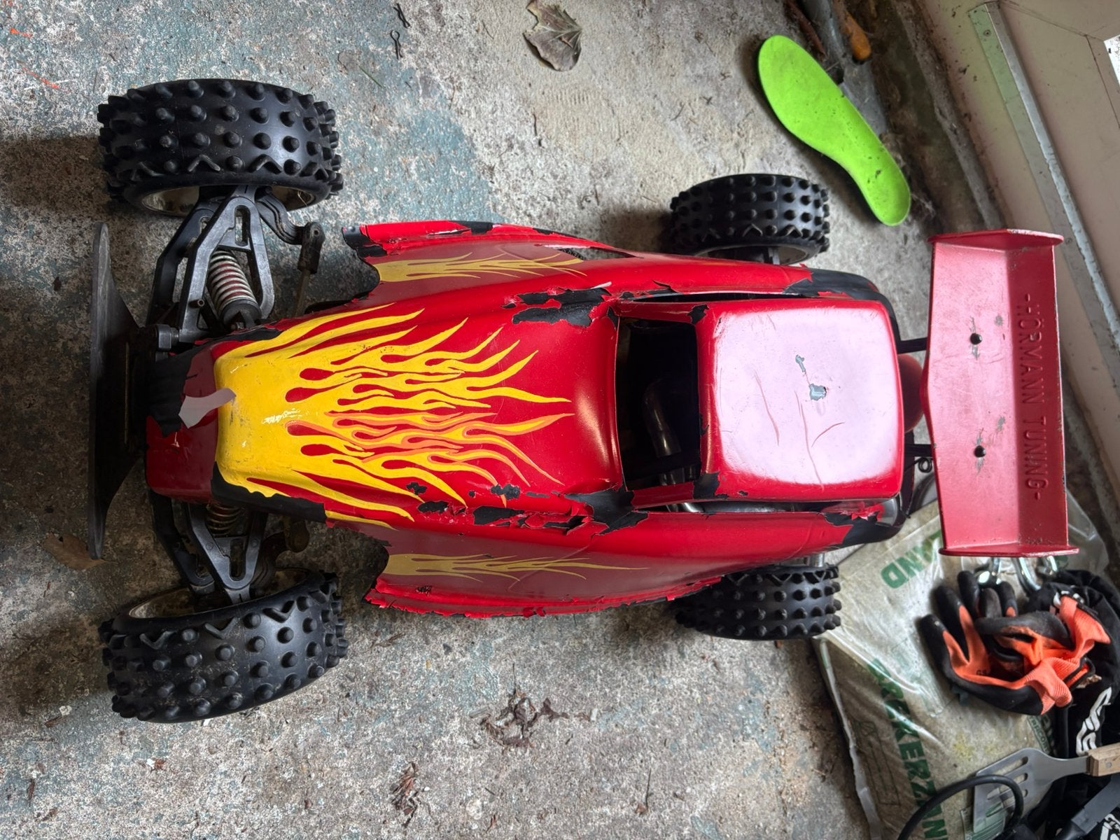 FG Marder en 3 elektrische rc autos, Benzine, Ophalen of Verzenden, Zo goed als nieuw, Onderdeel