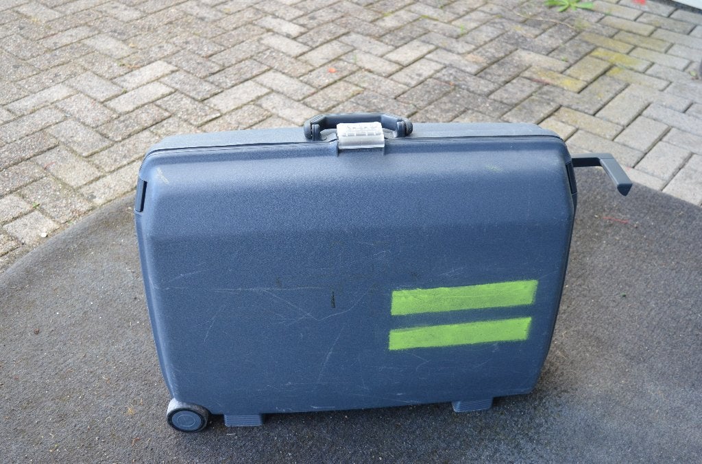 Koffer Samsonite, Sieraden, Tassen en Uiterlijk, Koffers, Gebruikt, Hard kunststof, 55 cm of meer, Wieltjes