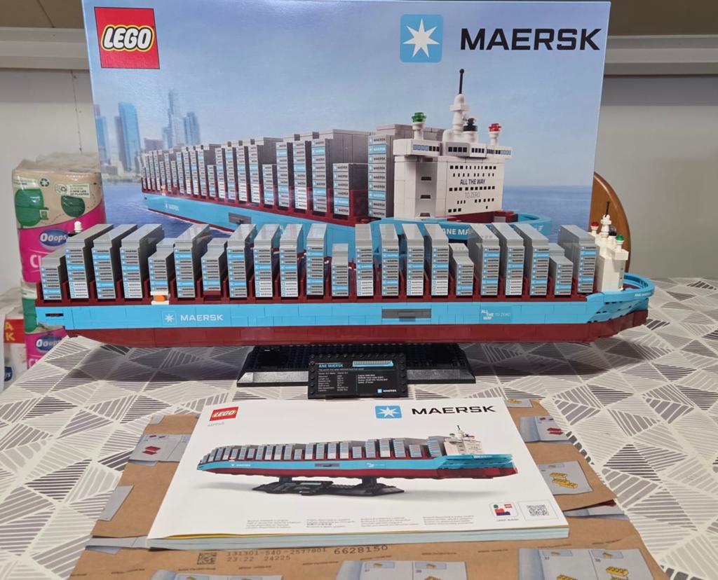 Lego set 40955 Maersk containerschip, Compleet, Lego, Ophalen of Verzenden, Zo goed als nieuw