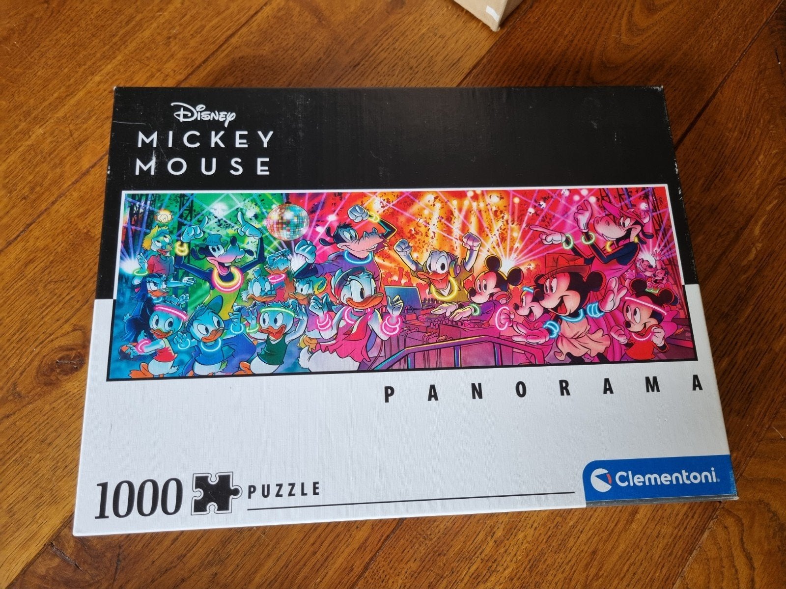 puzzel Mickey Mouse, Clementoni, compleet, Ophalen of Verzenden, 500 t/m 1500 stukjes, Zo goed als nieuw, Legpuzzel