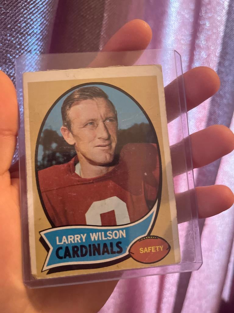 Larry Wilson Cardinals Spelerskaart - Vintage NFL, Ophalen of Verzenden, Gebruikt, Overige sporten, Spelerskaart