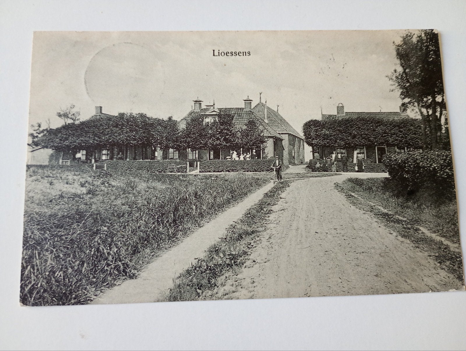 Lioessens bij Anjum 1913, Ophalen of Verzenden, Voor 1920, Gelopen, Friesland