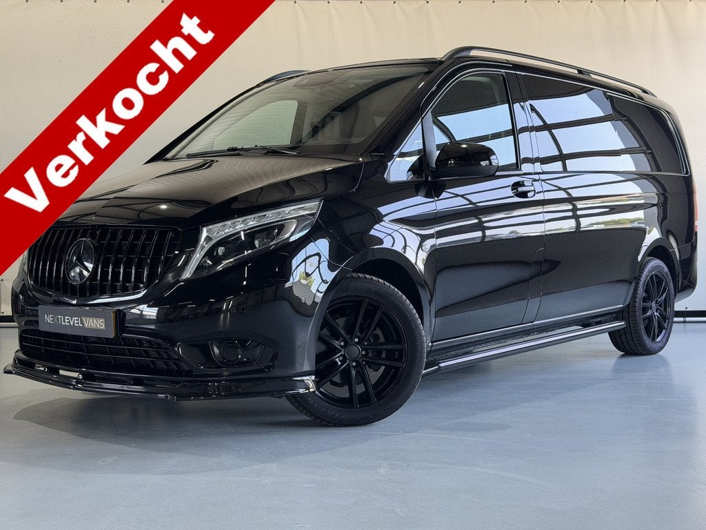 Mercedes-Benz Vito 114 CDI Lang DC Comfort Autom. 1 Eigenaar, Automaat, Gebruikt, 4 cilinders, Zwart