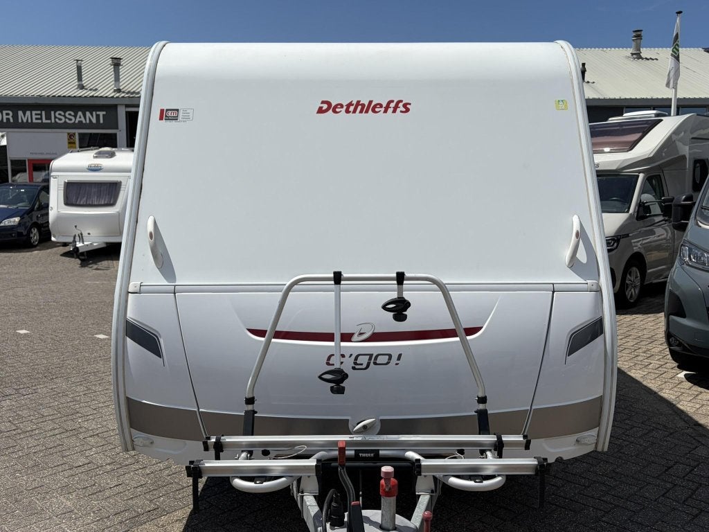Dethleffs C'Go 495 QSK VERKOCHT, Dwarsbed, Bedrijf, Treinzit, Dethleffs